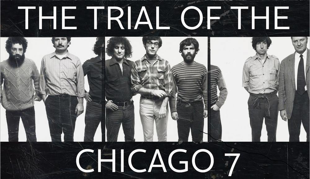 پوستر فیلم «دادگاه شیکاگو 7» (The Trial of the Chicago 7)